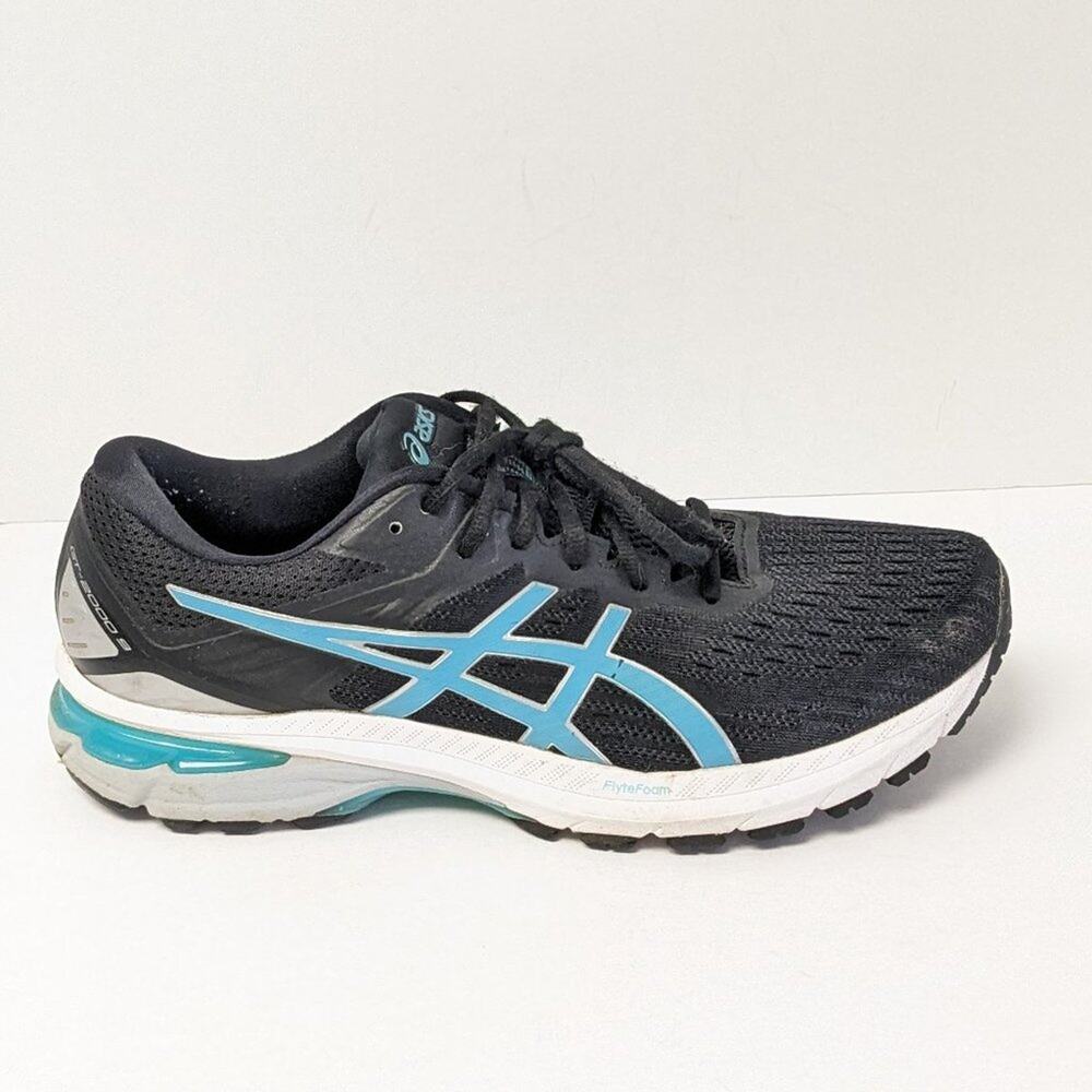 Asics GT-2000 9 Running Shoes, Black, Women's 11.5 Wide